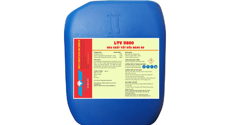 Hóa chất tẩy màng RO – LTV U800