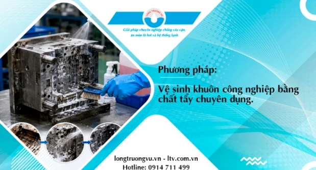 PHƯƠNG PHÁP VỆ SINH KHUÔN CÔNG NGHIỆP BẰNG HÓA CHẤT HIỆU QUẢ