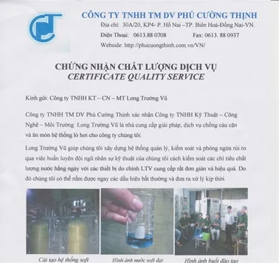 Công ty TNHH TM DV Phú Cường Thịnh