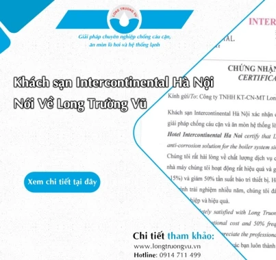 ĐÁNH GIÁ CỦA KHÁCH SẠN INTERCONTINENTAL HÀ NỘI