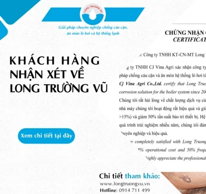 KHÁCH HÀNG NHẬN XÉT VỀ CHẤT LƯỢNG SẢN PHẨM VÀ DỊCH VỤ CỦA LONG TRƯỜNG VŨ